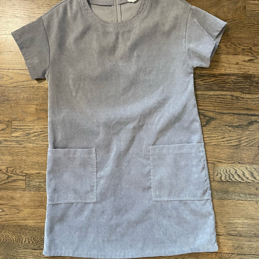 Gray corduroy, Size S